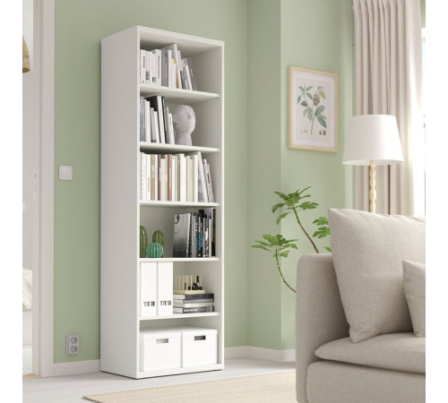 Regał, z 5 półkami/biały BESTÅ 095.904.09