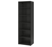 Regał, z 5 półkami/czarnobrąz BESTÅ 595.904.02
