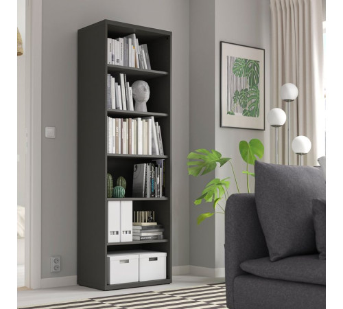 Regał, z 5 półkami/ciemnoszary BESTÅ 895.904.05