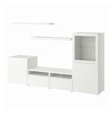 Szafka pod TV, biały BESTÅ / LACK 293.986.84