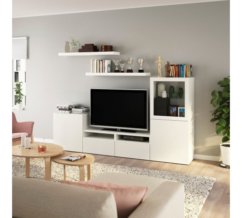 Szafka pod TV, biały BESTÅ / LACK 293.986.84