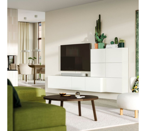 Szafka na TV,hifi, biały Lappviken/biały BESTÅ 696.120.93