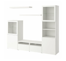 Szafka pod TV, biały BESTÅ / LACK 993.986.85