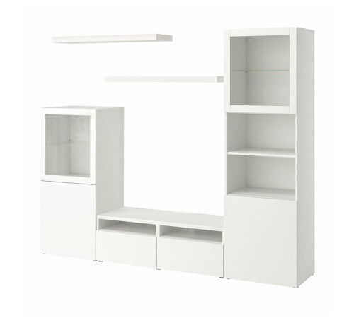 Szafka pod TV, biały BESTÅ / LACK 993.986.85