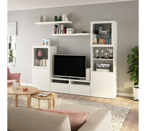 Szafka pod TV, biały BESTÅ / LACK 993.986.85