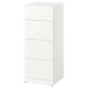 Komoda, 4 szuflady, biały LASTARE 205.993.52
