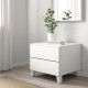 Komoda, 2 szuflady, biały/Fonnes biały PLATSA 092.772.11