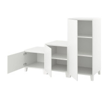 Szafa z 3 drzwiami, biały/Fonnes biały PLATSA 396.249.69