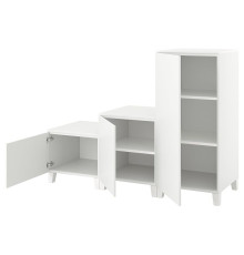 Szafa z 3 drzwiami, biały/Fonnes biały PLATSA 396.249.69