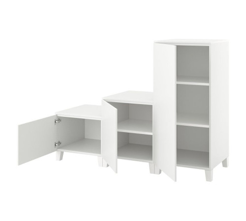 Szafa z 3 drzwiami, biały/Fonnes biały PLATSA 396.249.69