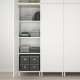 Garderoba 9 drzwi, biały Sannidal/biały PLATSA 794.243.22