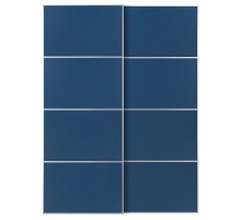 Drzwi przesuwne, aluminium/2str niebieski MEHAMN 096.162.49