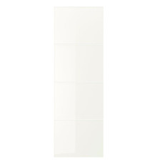 4 panele do ramy drzwi przesuwanych, białe szkło FÄRVIK 202.503.33