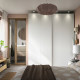 Drzwi przesuwne, biały HASVIK 305.215.41