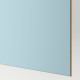 Drzwi przesuwne, aluminium 2str/jasnoniebieski jasnozielony MEHAMN 495.485.45