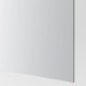 Drzwi przesuwne, czarny lustro/2str orzech AULI / MEHAMN 596.157.75