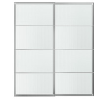 Drzwi przesuwne, aluminium/szkło w kratkę LUNDBRÄSMA 796.190.51