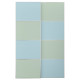 Drzwi przesuwne, aluminium 2str/jasnoniebieski jasnozielony MEHAMN 995.485.43