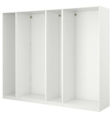 4 obudowy szaf, biały PAX 298.954.90