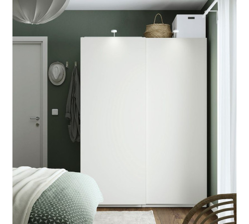 Kombinacja szafy, biały/biały PAX / HASVIK 095.151.65