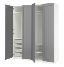 Комплект одежды, белый/серый PAX / GULLABERG 295.637.11
