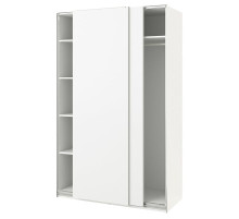 Szafa, biały/biały PAX / HASVIK 394.297.55
