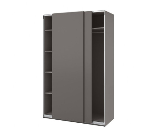 Szafa, ciemnoszary/ciemnoszary PAX / HASVIK 394.993.19