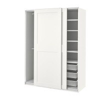 Szafa, biały/biały PAX / GRIMO 595.023.68