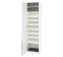 Kombinacja szafy, biały/lustro PAX / ÅHEIM 595.903.36