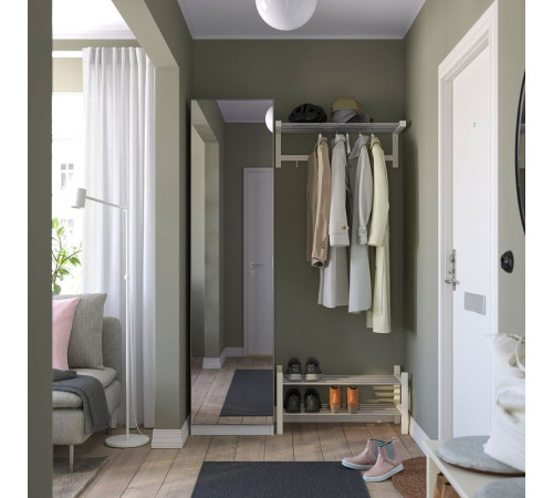 Kombinacja szafy, biały/lustro PAX / ÅHEIM 595.903.36