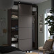 Szafa, ciemnoszary/2str ciemnoszary PAX / MEHAMN 794.297.96
