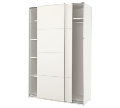 Szafa, biały/2str biały PAX / MEHAMN 894.297.86