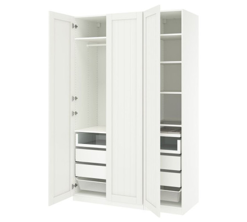 Kombinacja szafy, biały/biały PAX / GULLABERG 895.635.67