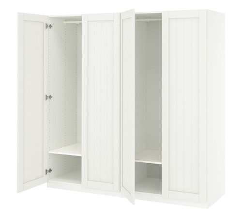 Kombinacja szafy, biały/biały PAX / GULLABERG 895.635.91
