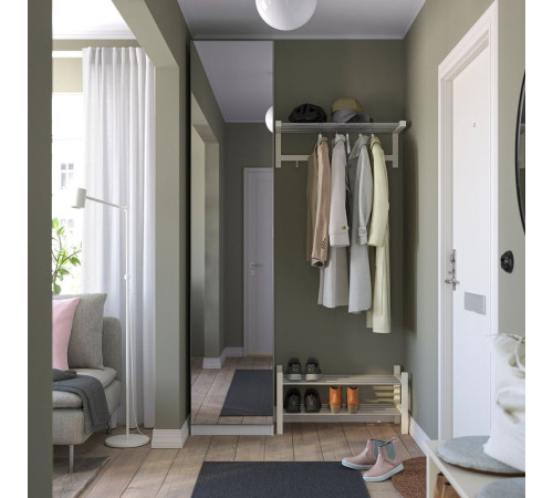 Kombinacja szafy, biały/lustro PAX / ÅHEIM 895.903.25