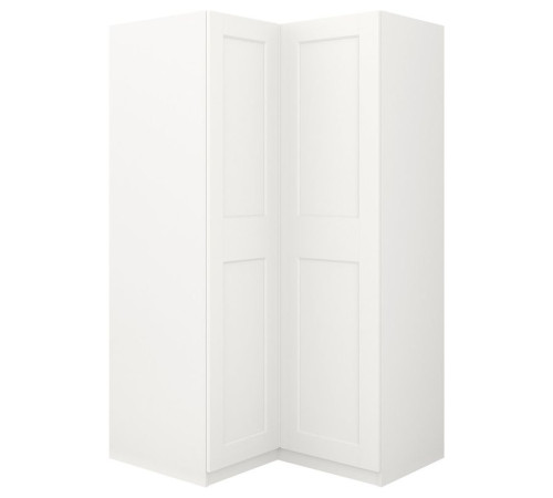 Szafa narożna, biały/biały PAX / GRIMO 992.185.09