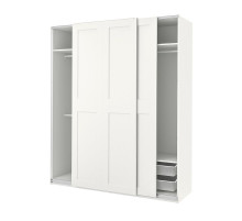 Kombinacja szafy, biały/biały PAX / GRIMO 994.329.72