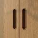 Kombinacja szafy, biały/okl dęb szkło PAX / TONSTAD 995.490.76