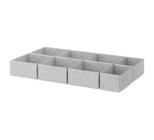 Pudełko, 8 szt., jasnoszary KOMPLEMENT 792.608.44
