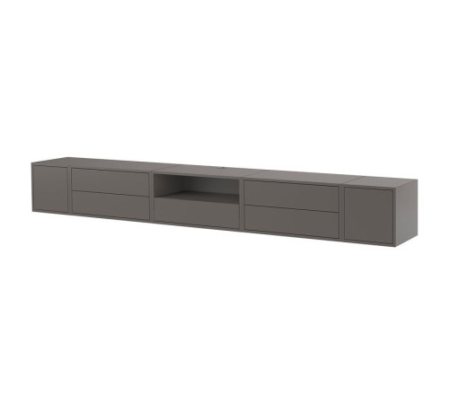 Тумба под телевизор/Hi-Fi, темно-серая, с дверцами EKET 095.809.95