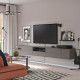 Тумба под телевизор/Hi-Fi, темно-серая, с дверцами EKET 095.809.95