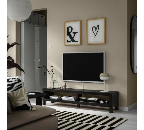 Szafka pod TV, czarnybrąz LACK 204.989.04