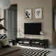 Szafka pod TV, czarnybrąz LACK 204.989.04