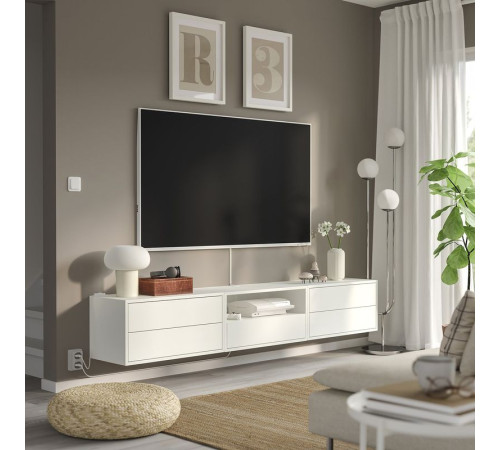 Szafka na TV,hifi, biały EKET 295.809.80