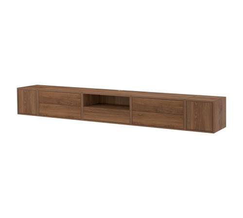 Szafka na TV,hifi, brązowy orzech/z drzwiami EKET 395.809.94