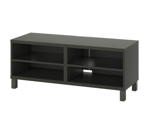 Szafka pod TV, ciemnoszary BESTÅ 595.045.79