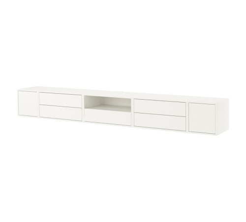 Szafka na TV,hifi, biały/z drzwiami EKET 595.809.93