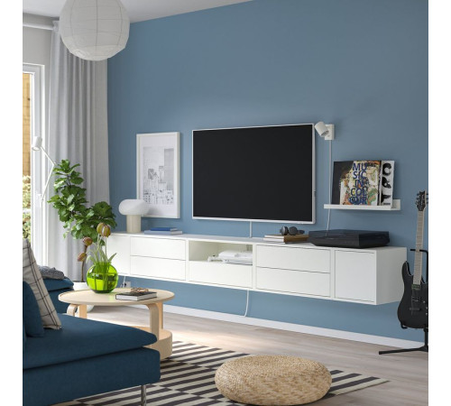 Szafka na TV,hifi, biały/z drzwiami EKET 595.809.93