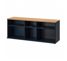 Szafka pod TV, czarnoniebieski SKRUVBY 105.203.64