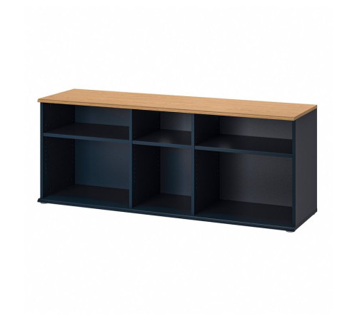 Szafka pod TV, czarnoniebieski SKRUVBY 105.203.64